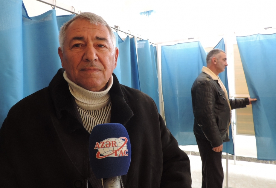 Kürdəmirdə səsvermə seçicilərin fəallığı şəraitində keçir
