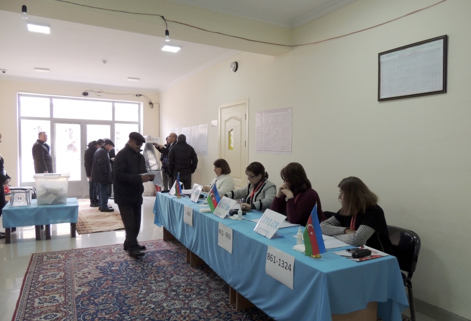 Salyanda bütün seçki məntəqələrində nümunəvi şərait yaradılıb