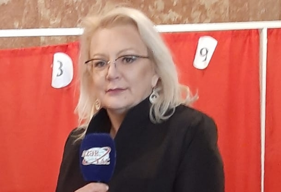 Lidiya Bradara: Seçki prosesində qadınların sayının çoxluğu olduqca müsbət haldır