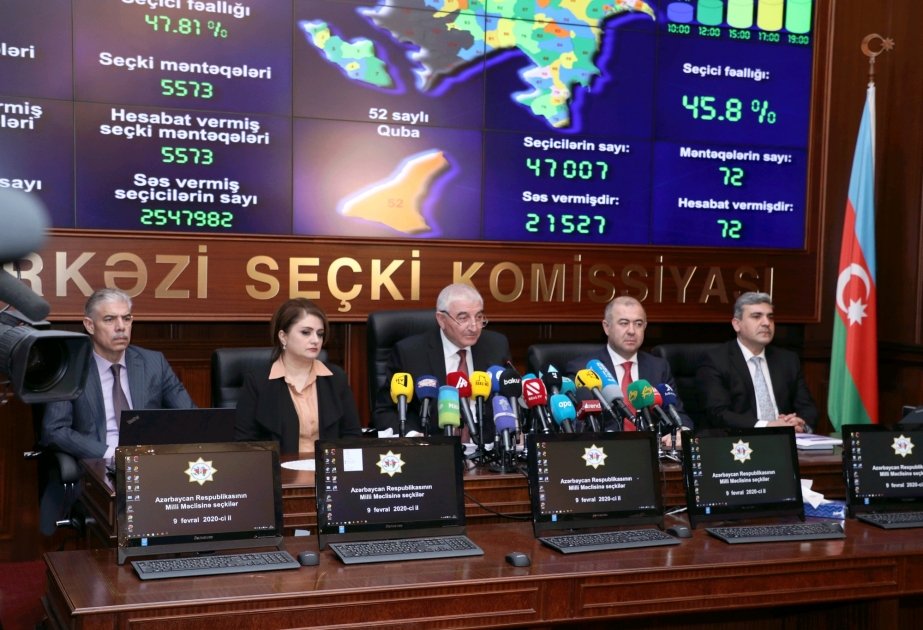 Mərkəzi Seçki Komissiyasının Milli Məclisə seçkilərlə bağlı növbəti mətbuat konfransı