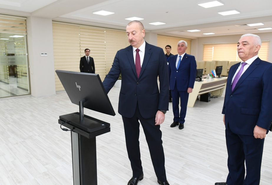 Le président Ilham Aliyev inaugure la sous-station Dubendi de la Société anonyme ouverte « Azerenerji » VIDEO