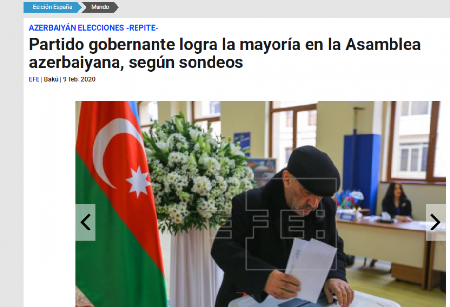 Las elecciones parlamentarias en Azerbaiyán en el punto de mira de los medios de comunicación españoles