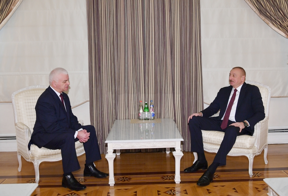 Le président ilham Aliyev reçoit le chef de la mission d’observation de la CEI VIDEO