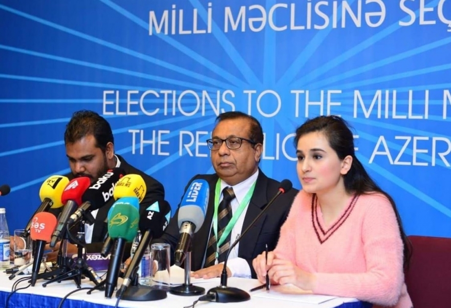 La mission d’observation maldivienne : Nous avons été contents du processus électoral en Azerbaïdjan