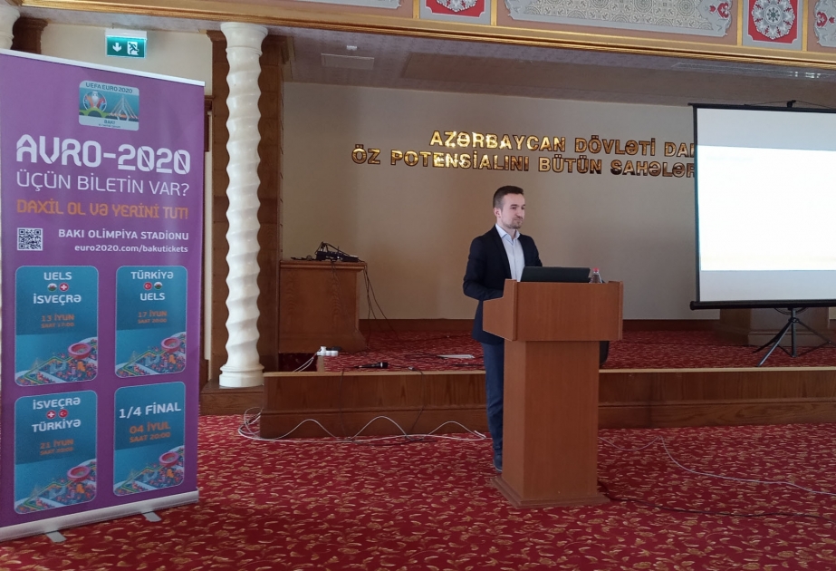 Şamaxıda təşkil edilən media düşərgəsi çərçivəsində “Avro-2020”nin təqdimatı olub