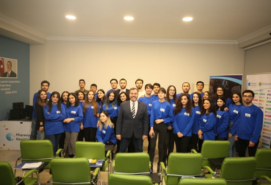 Miqrasiya könüllülərinin daha bir layihəsinə start verilib