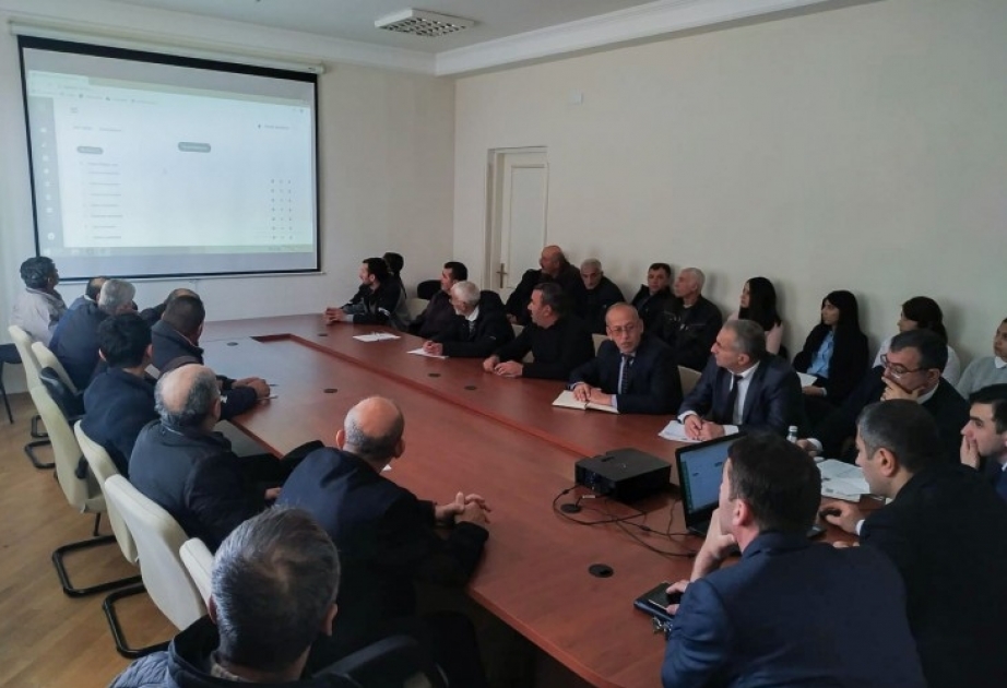 “Heyvan subsidiyası” modulundan istifadə qaydaları ilə bağlı təlimlər keçirilir