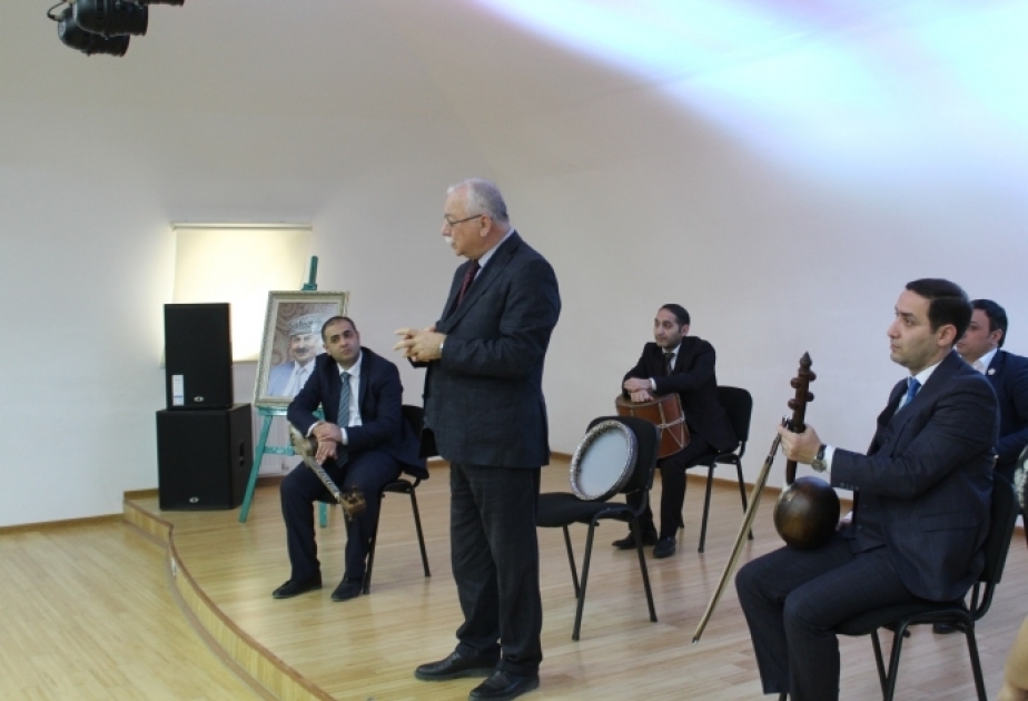 İncəsənət məktəbində ustad xanəndə Ağaxan Abdullayevin xatirəsi anılıb
