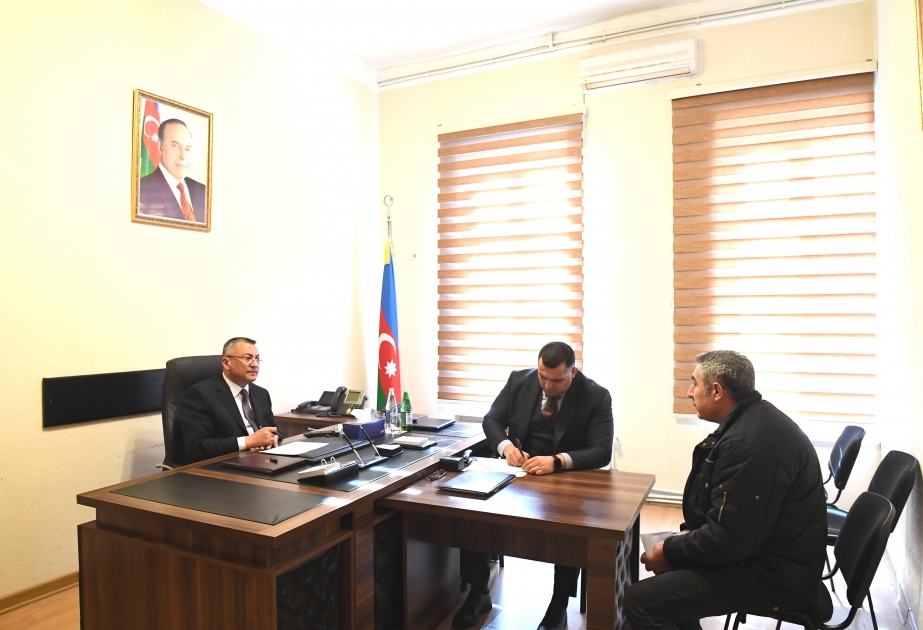 Dövlət Komitəsində vətəndaşların növbəti qəbulu keçirilib