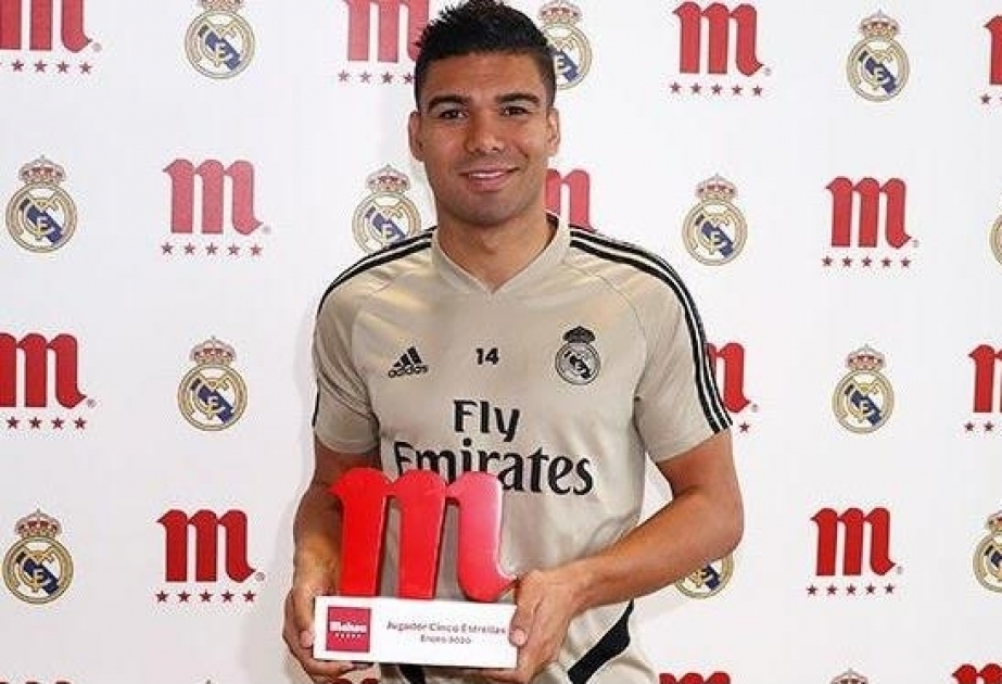 Casemiro im Januar zum besten LaLiga-Spieler gewählt