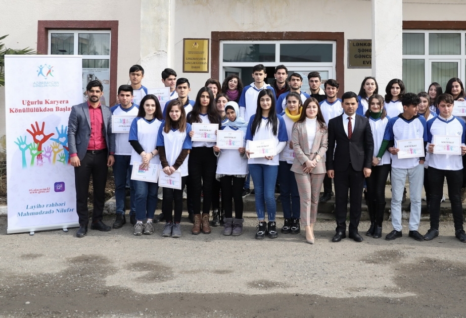 Könüllülük hərəkatında gənclərin iştirakı vətəndaş cəmiyyətinin uğurla idarə olunması baxımdan əhəmiyyətlidir
