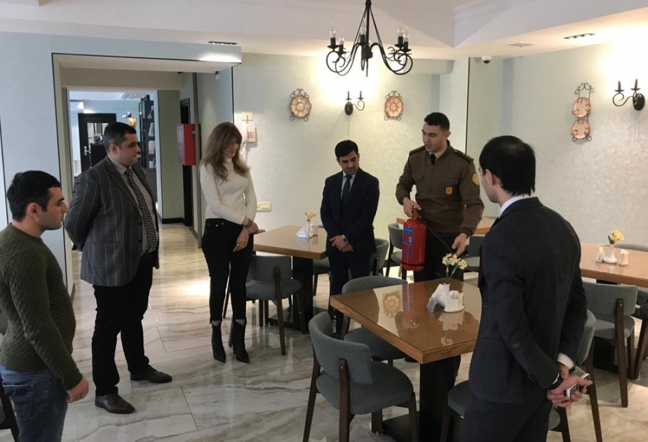 Bir sıra təhsil və mədəniyyət ocaqlarında yanğın təhlükəsizliyi qaydaları ilə bağlı maarifləndirmə tədbirləri keçirilib