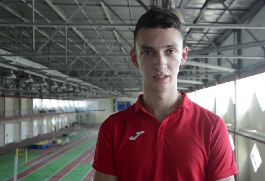 阿塞拜疆三级跳远运动员在巴尔干青年锦标赛上斩获银牌