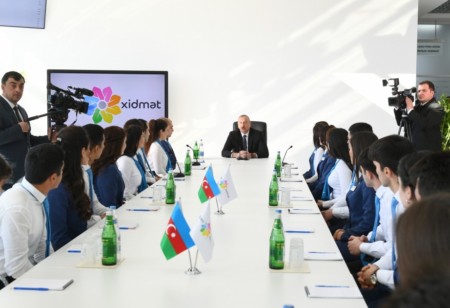 President Ilham Aliyev inaugurated “ASAN xidmet” center in Kurdamir VIDEO
