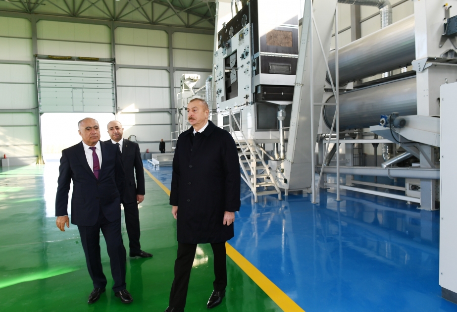 En Kurdemir tuvo lugar la presentación del parque agrícola Global Agro LLC