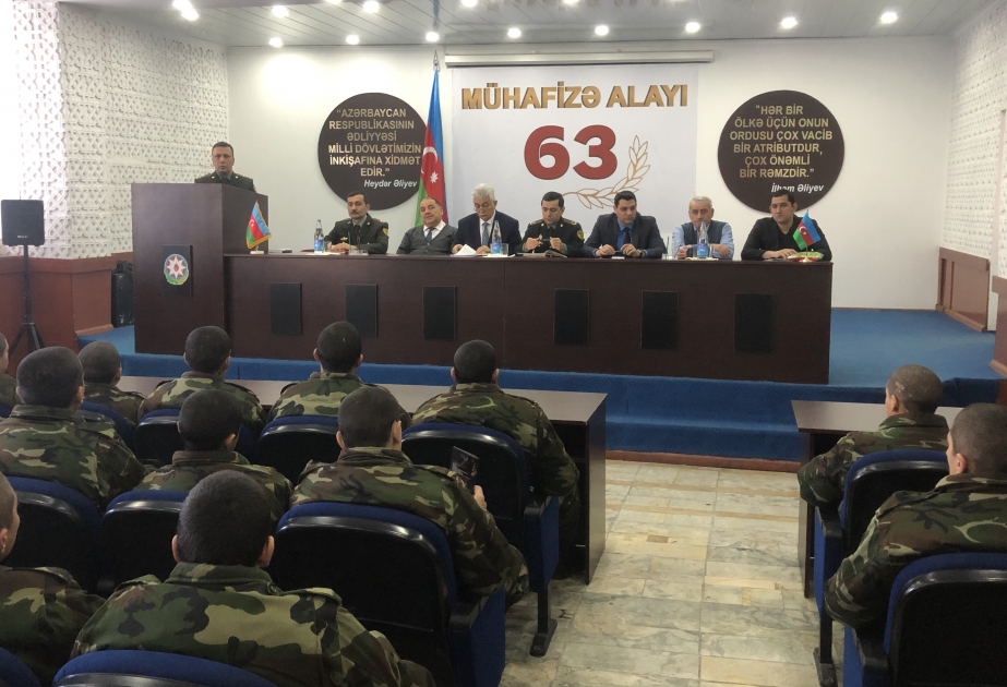Penitensiar Xidmətin Mühafizə Alayında narkomanlığın zərərləri barədə maarifləndirmə tədbiri keçirilib