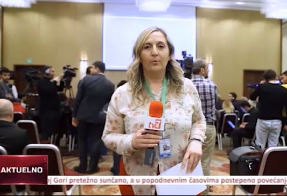 Monteneqro televiziyası Azərbaycandakı parlament seçkiləri barədə süjet yayımlayıb VİDEO