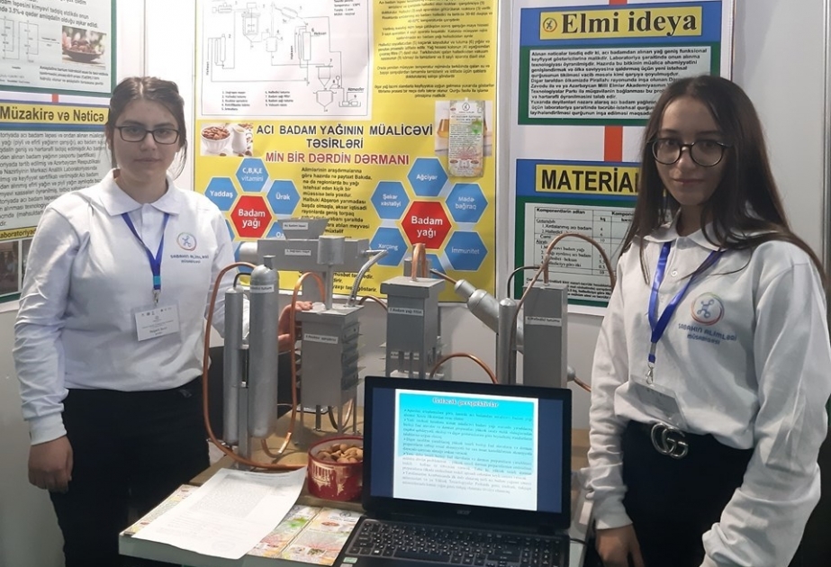 Məktəblilər Aşqarlar Kimyası İnstitutunda tədqiqat aparıblar