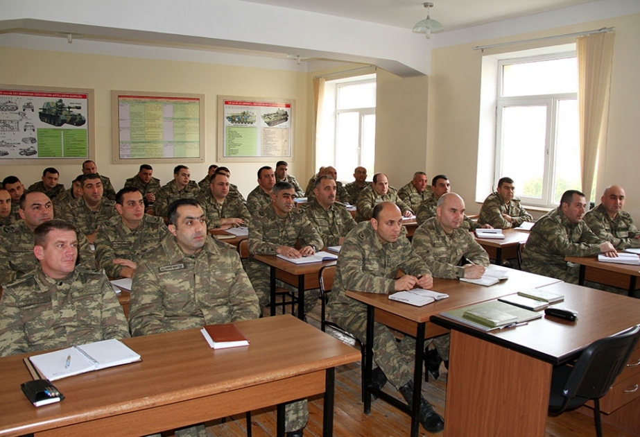 Heydər Əliyev adına Azərbaycan Ali Hərbi Məktəbində təlim-metodiki toplanış keçirilib