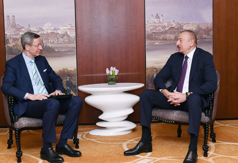 Azerbaijani President Ilham Aliyev’s visit to Germany President Ilham Aliyev met with head of South Caucasus working group of German Eastern Business Association VIDEO