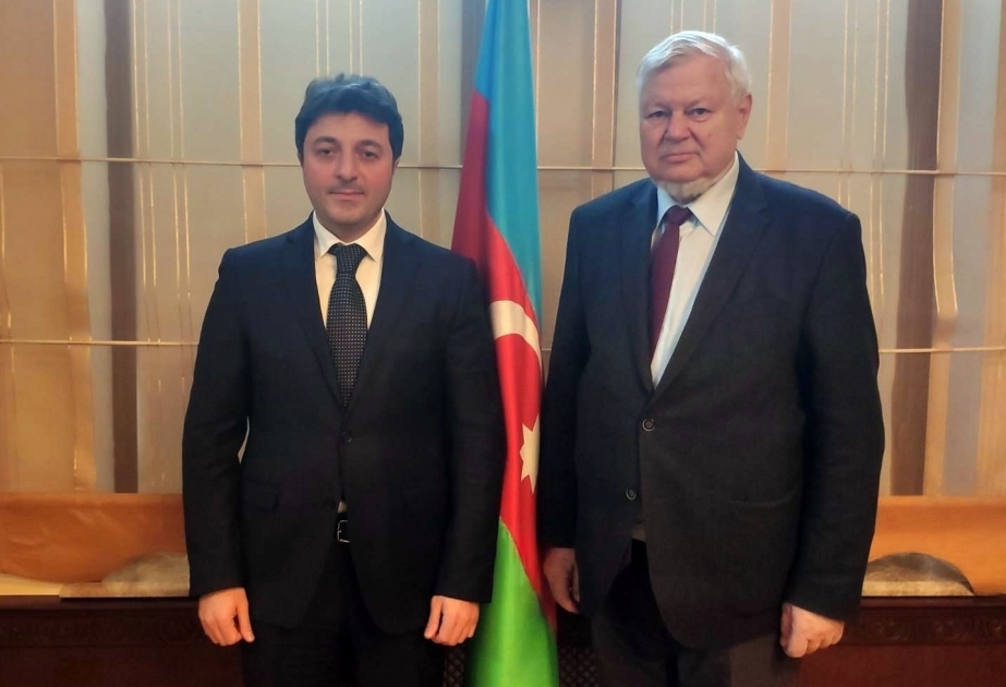 El jefe de la comunidad azerbaiyana de la región de Nagorno-Karabaj se reúne con el representante personal del presidente en ejercicio de la OSCE