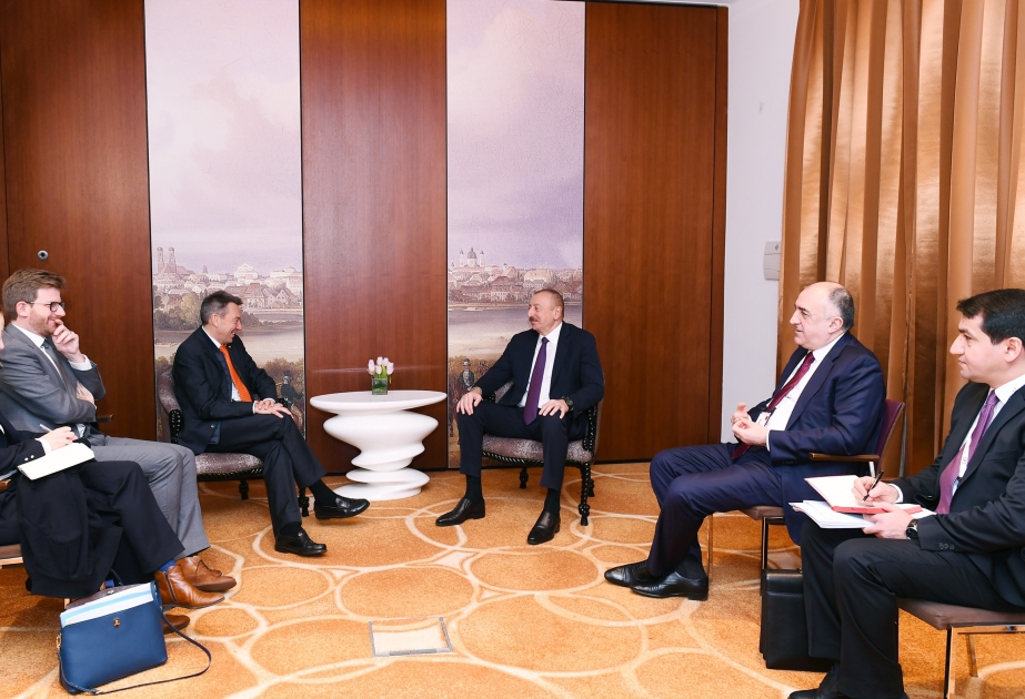 President Ilham Aliyev met with president of International Committee of Red Cross in Munich VIDEO