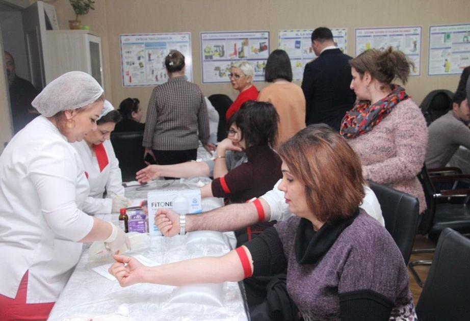Bakı Metropolitenində qanvermə aksiyası keçirilib