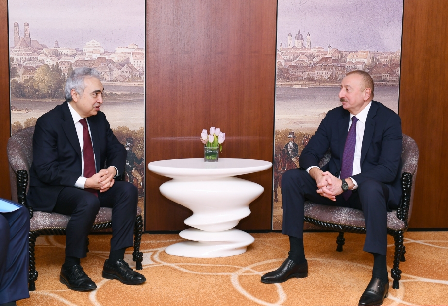 Prezident İlham Əliyev Beynəlxalq Enerji Agentliyinin icraçı direktoru ilə görüşüb YENİLƏNİB VİDEO