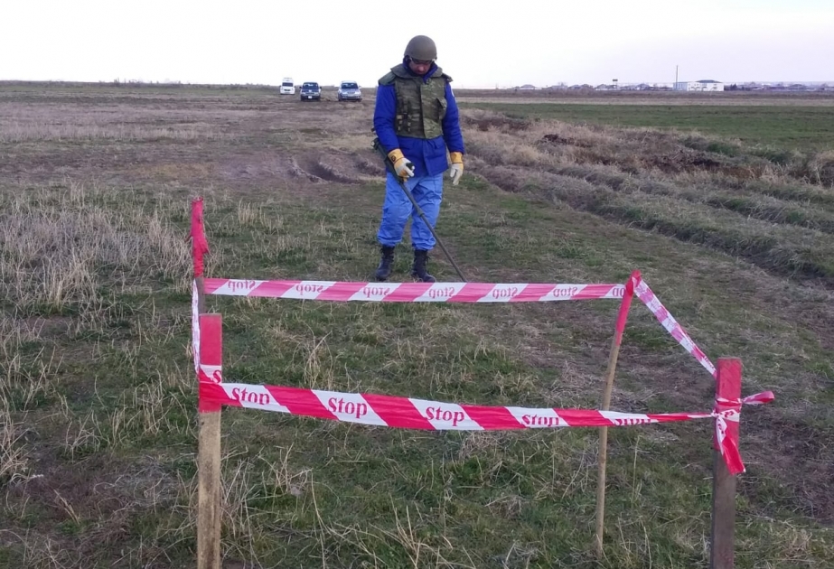 Füzuli rayonunda əkin sahəsində tank əleyhinə idarə olunmayan raket aşkarlanıb