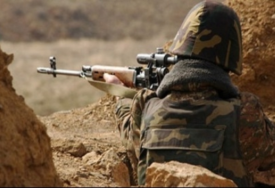 Ermənistan silahlı qüvvələri iriçaplı pulemyotlardan da istifadə etməklə atəşkəs rejimini 24 dəfə pozub VİDEO