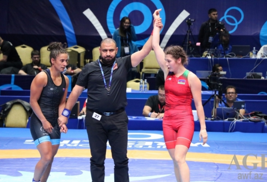 Luchadora azerbaiyana consigue el bronce en el Campeonato Europeo