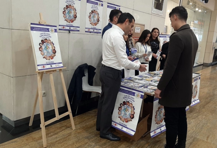Bakıda Beynəlxalq Uşaq Onkoloji Xəstəlikləri ilə Mübarizə Gününə həsr olunmuş maarifləndirmə aksiyası keçirilib