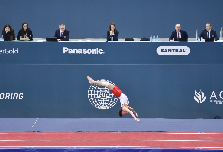 World Cup in Trampoline Gymnastics and Tumbling gets underway in Baku