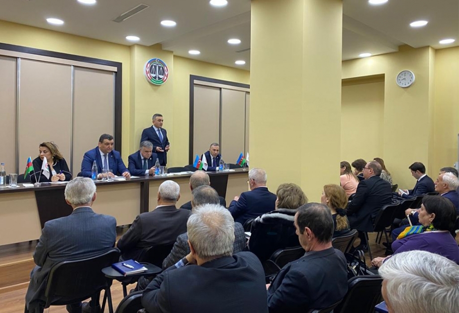 Vəkillər Kollegiyasının Hüquqi Yardım və Tədris Mərkəzində görüş keçirilib