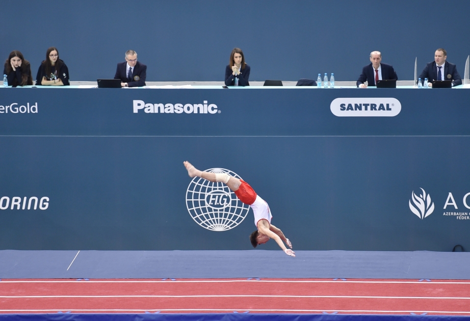 Arranca la Copa Mundial de Gimnasia en Trampolín y Tumbling en Bakú