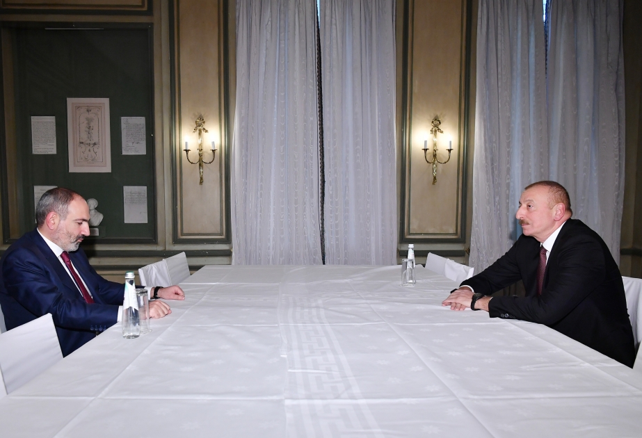 Azerbaijani President Ilham Aliyev, Armenian Prime Minister Nikol Pashinyan met in Munich VIDEO