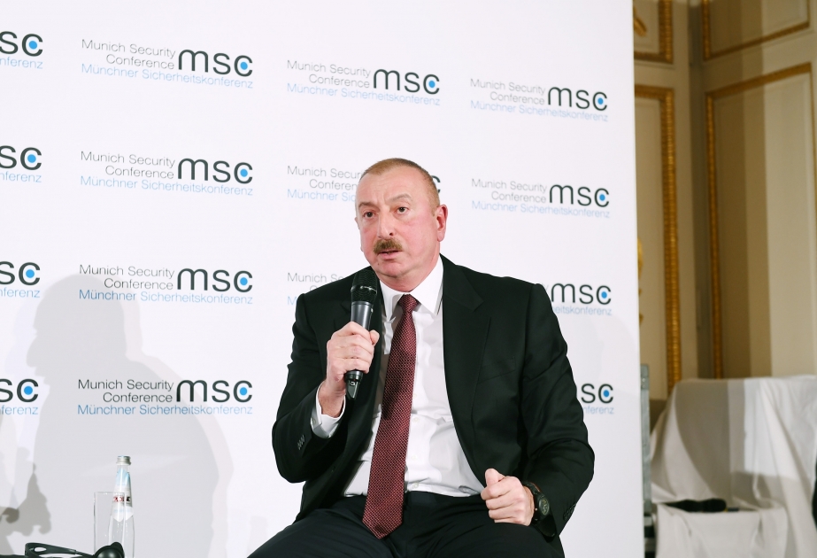 Ilham Aliyev: Todos los líderes armenios han intentado de diferentes maneras mantener el status quo existente