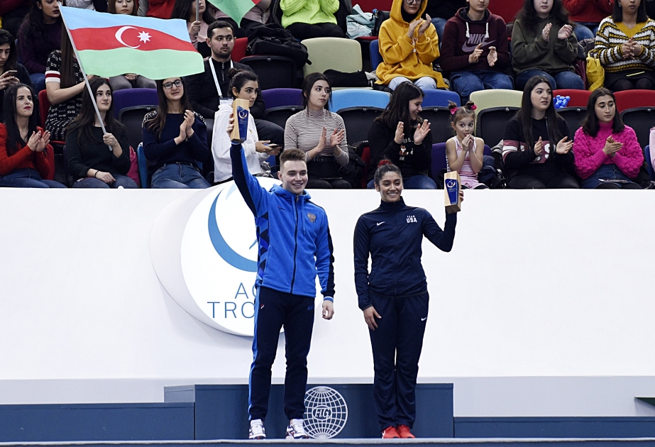 Tamblinqdə ən yüksək icra xalını toplamış idmançılara ənənəvi “AGF Trophy” kuboku verilib