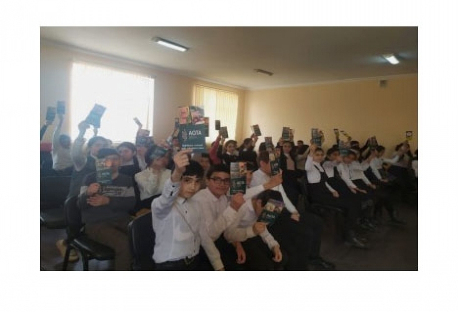 Qax məktəblilərinə sağlam qidalanma vərdişləri haqqında məlumat verilib