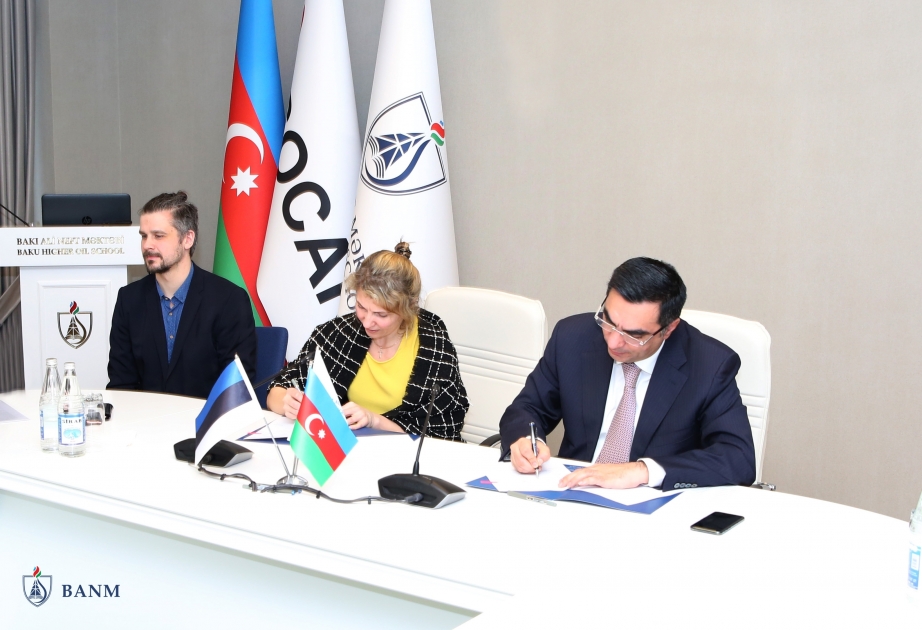Baku Higher Oil School starts cooperation with Tallinn University of Technology