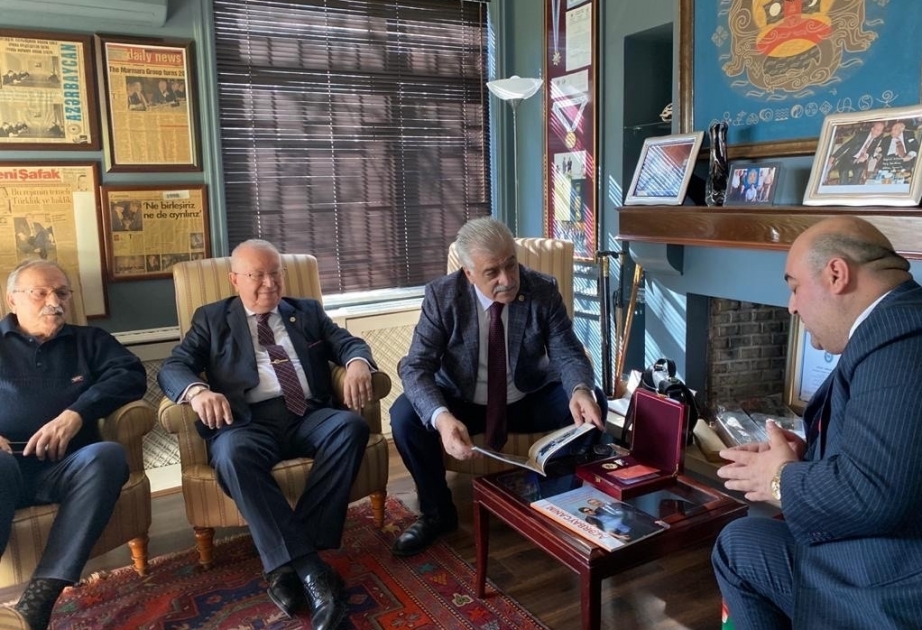 Head of Turkey-Azerbaijan inter-parliamentary friendship group Samil Ayrim awarded "Pride of Azerbaijan” Gold Order