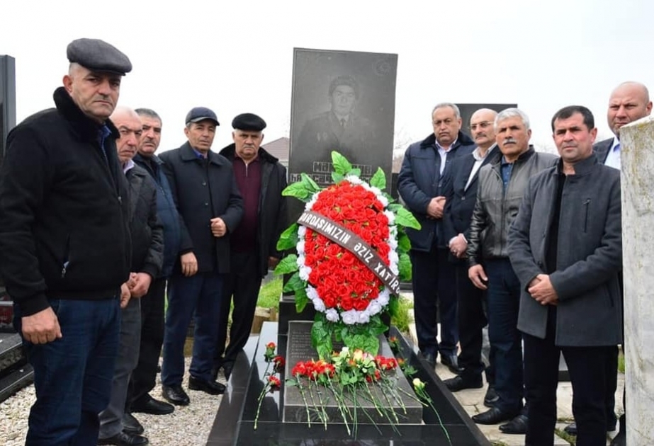 Masallıda Milli Qəhrəman Səfəralı Məmmədovun xatirəsi anılıb