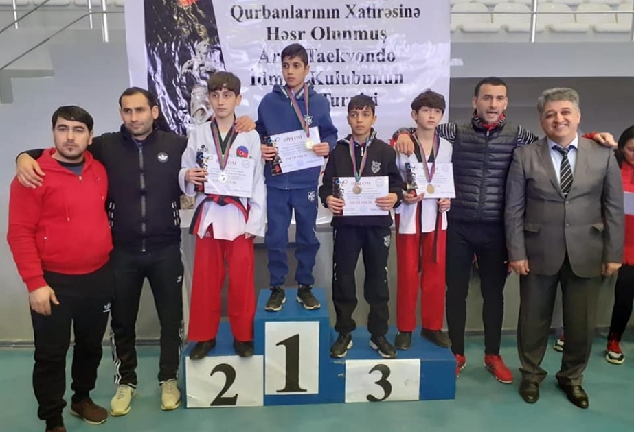 Taekvondo üzrə Ağcabədi rayon turnirində 110-dan çox idmançı mübarizə aparıb