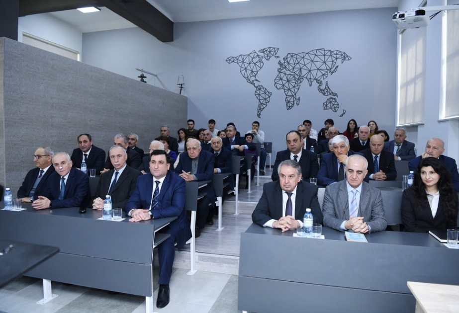 Dövlət Neft və Sənaye Universitetində Çingiz Cuvarlı adına auditoriya açılıb