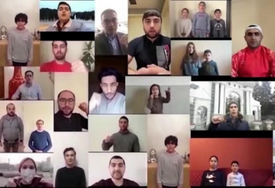 Çinin epidemiya ilə mübarizəsinə dəstək məqsədilə videoçarx hazırlanıb VİDEO