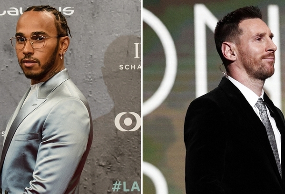 Lionel Messi and Lewis Hamilton share Laureus World Sportsman of the Year award