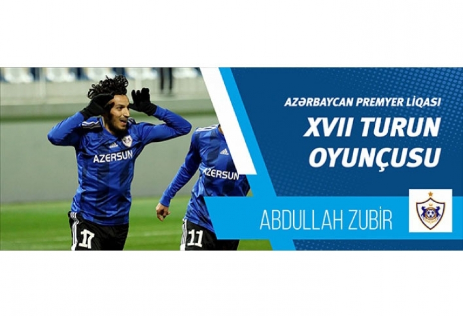 “Qarabağ” klubunun üzvü Premyer Liqanın XVII turunun ən yaxşı futbolçusu seçilib