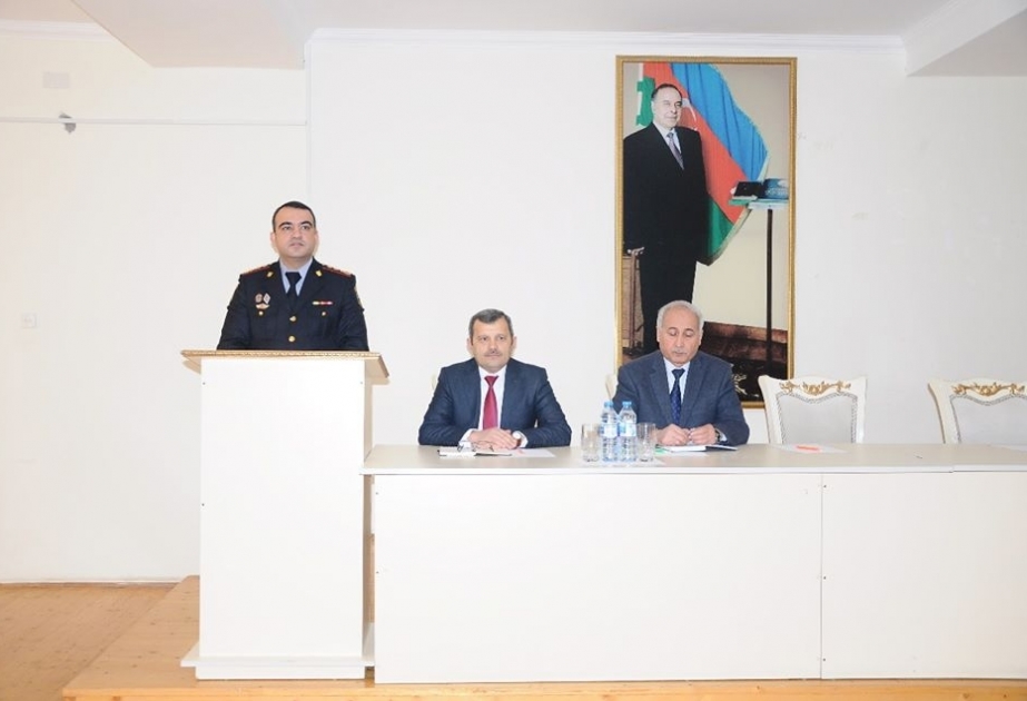 Mingəçevir məktəbliləri narkomaniyanın fəsadları barədə məlumatlandırılıblar