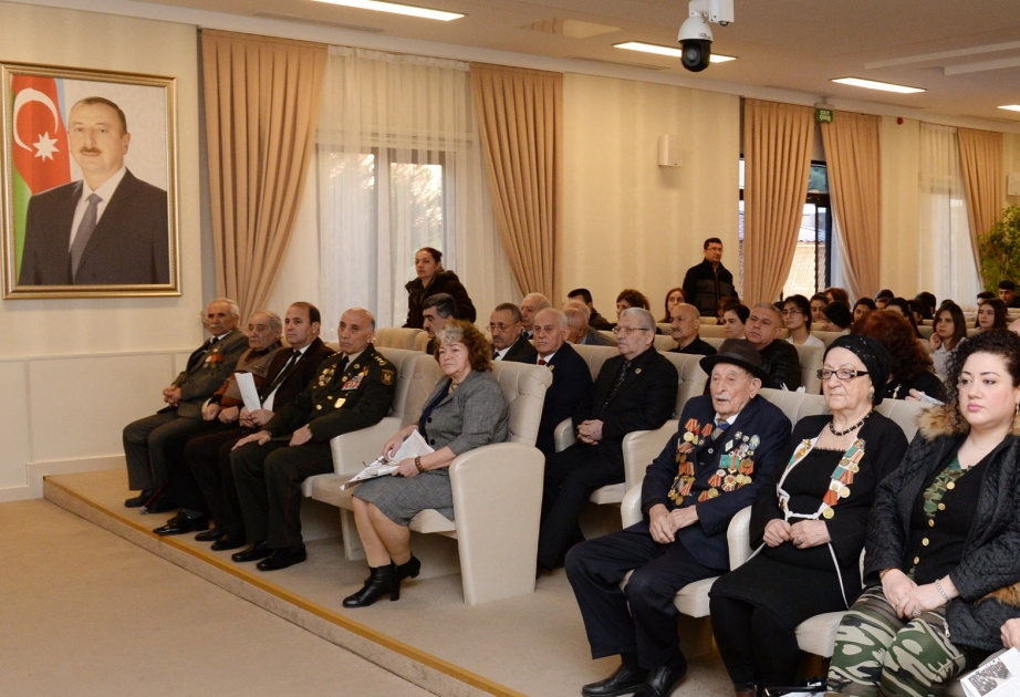 Respublika Veteranlar Təşkilatında Xocalı faciəsi qurbanlarının xatirəsi anılıb