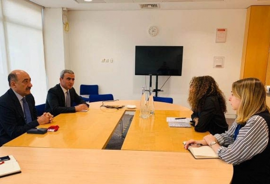 Абульфас Гараев провел встречу в головном офисе арт-сети Британского совета